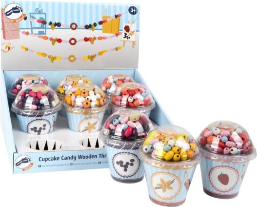 cose_per_dire_11248_legler_small_foot_Display_Holz_Faedelperlen_Cupcake_Candy_Verpackung